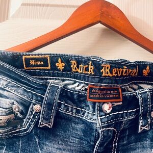 Rock Revival Dark Blue women Jeans